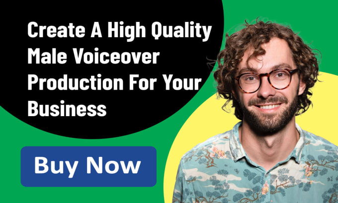 I will create a high quality male voiceover by sharif