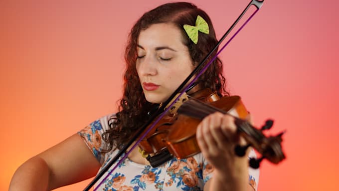record violin or viola for your project