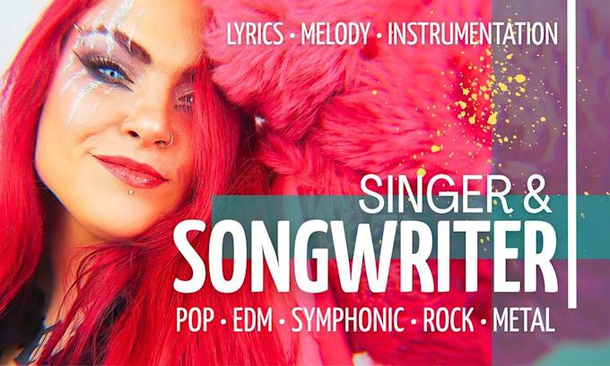 be your professional female singer and songwriter