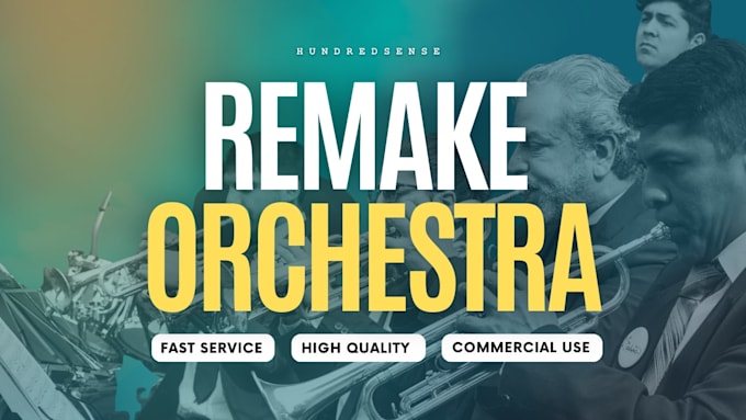 remake or cover orchestra, pop orchestra high quality