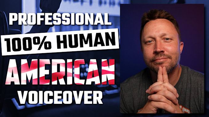 record a professional american english male voice over