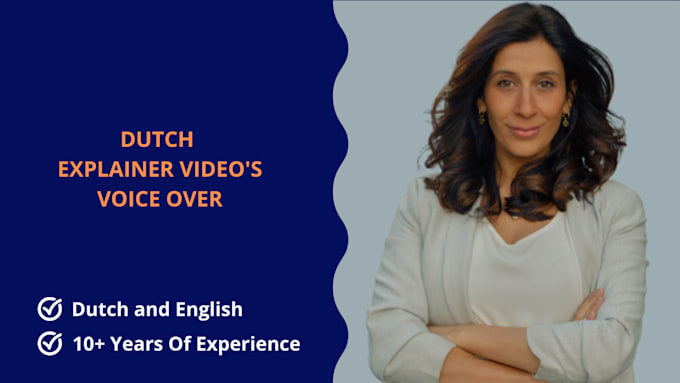 do a dutch voice over for explainer video or animation