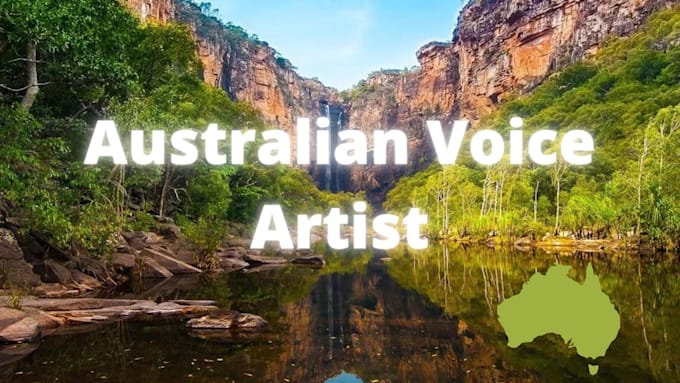 provide articulate australian male voice over