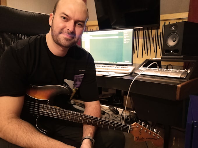 record pop funk rhythm guitar tracks