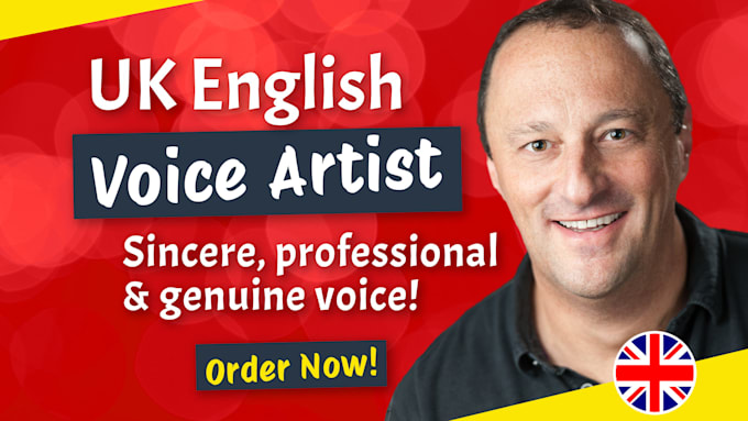 do conversational corporate video explainer voice over in british english