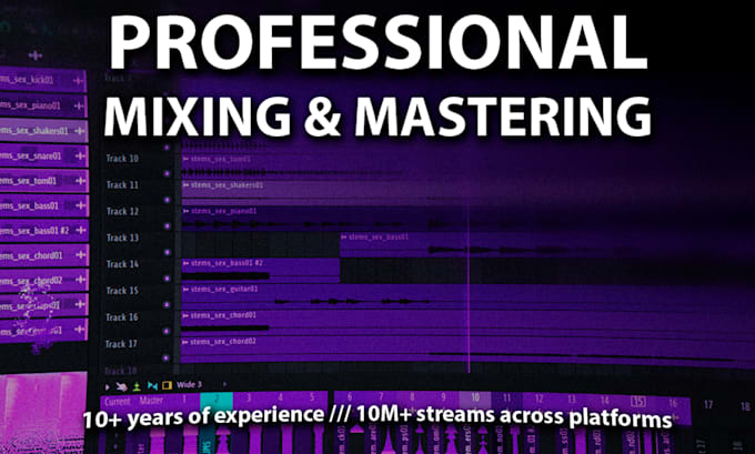 mix, master and ghost produce your songs