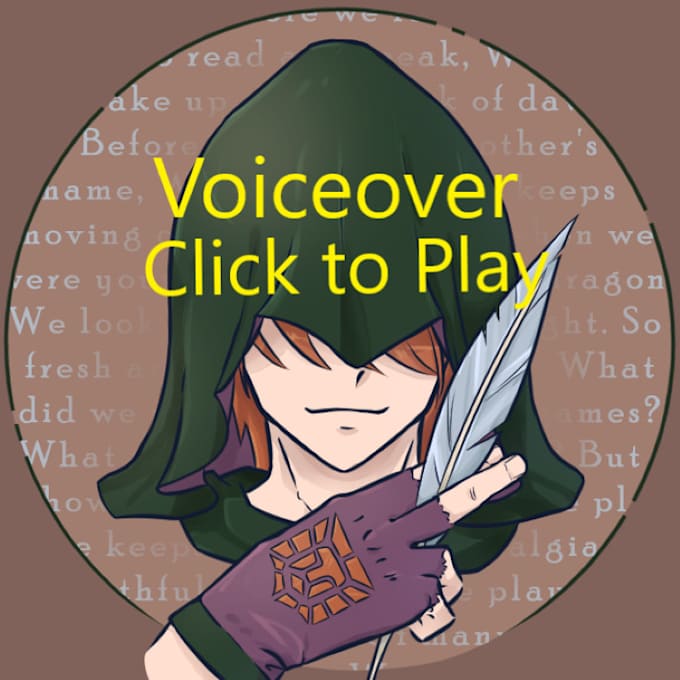 voice male characters in games, stories, and animations