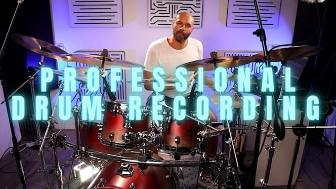 record professional quality drums for your track rock funk