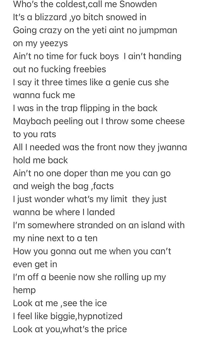 be your ghostwriter and rapper