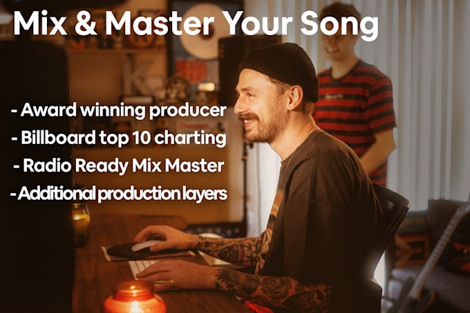 mix your song with my award winning history