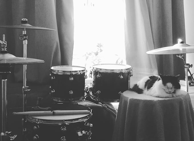 record or programme black, death and doom metal drums