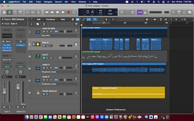 mix your reggae tracks