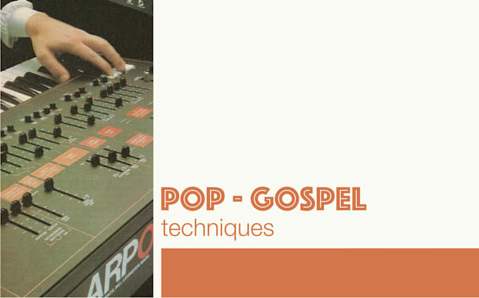 teach you pop gospel harmony techniques