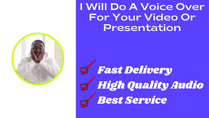 Do A Voice Over For Your Video Or Presentation By Vegapunk647 Fiverr