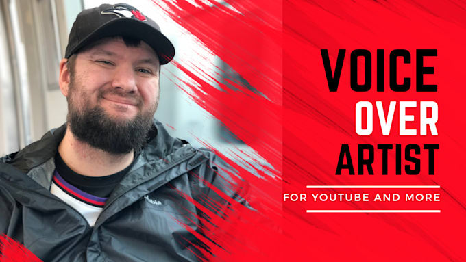 record a dynamic male vo for youtube and podcasts in 24h