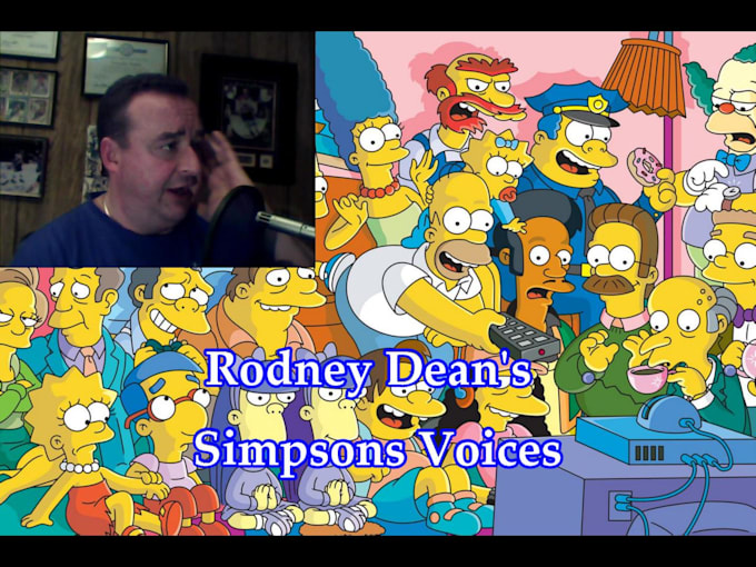 voice a simpsons character for your next production
