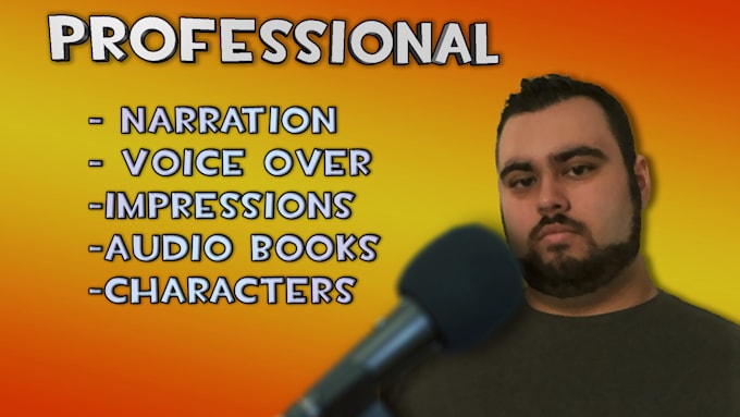 record professional male voice overs