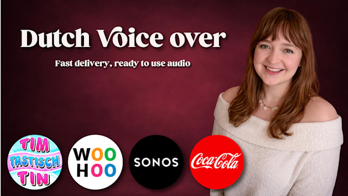 record a professional dutch voice over within 24 hours