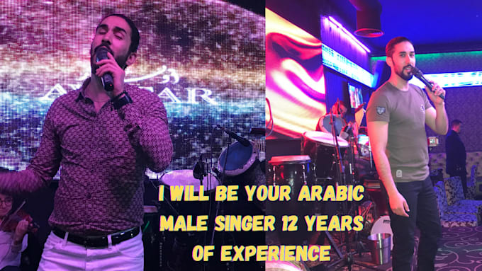 be your arabic male singer