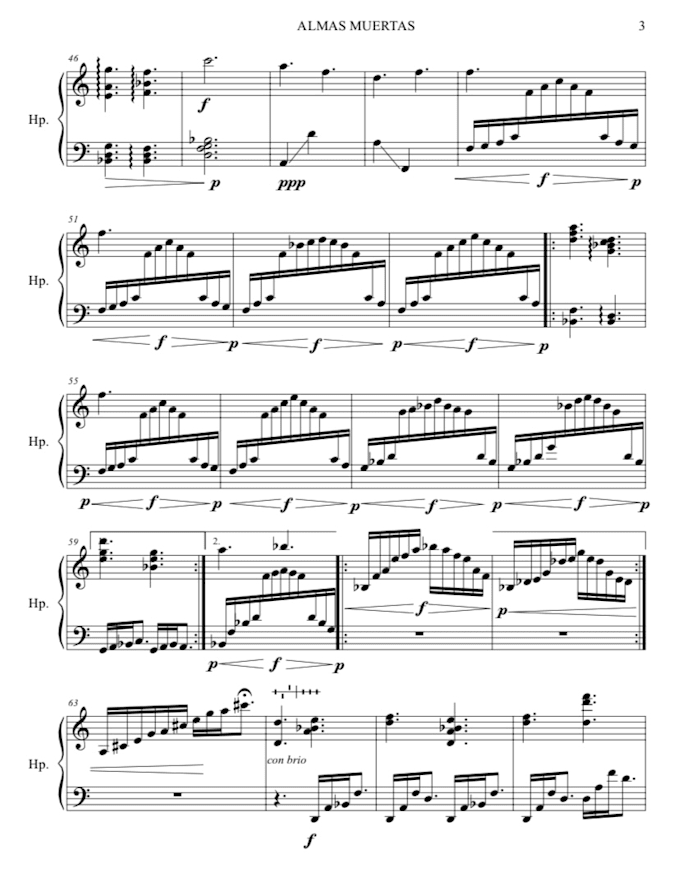 compose your music and provide the score