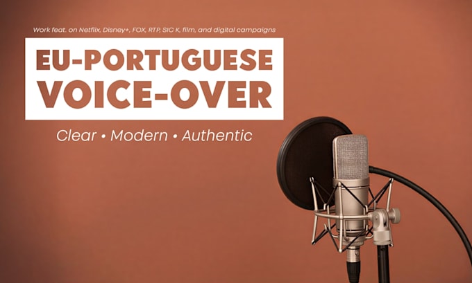 record european portuguese voice overs