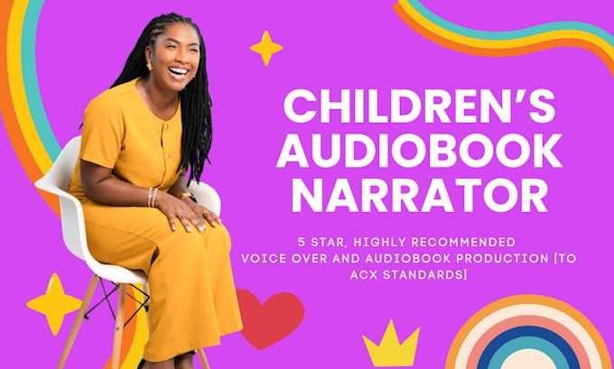 narrate your childrens storybook or audiobook with warmth and character
