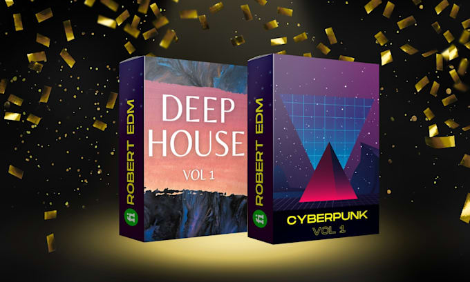 send you my deep house, cyberpunk sample packs