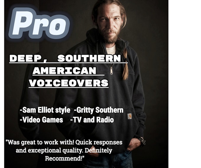 record a southern american voiceover