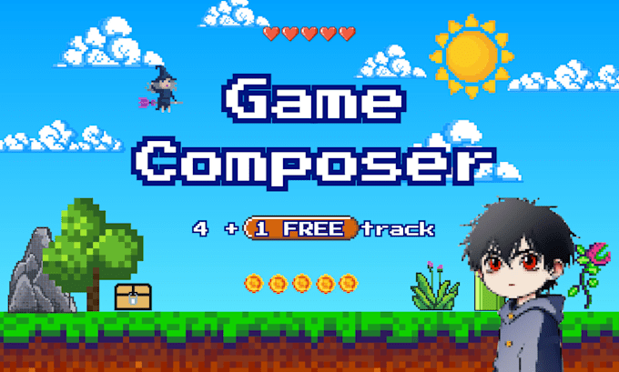 compose game soundtrack bgm at any mood, place, or scene