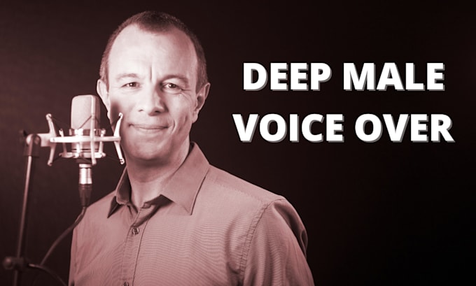 record a professional deep male voice over