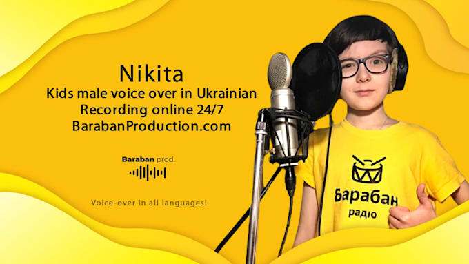 record a professional ukrainian boy voice over