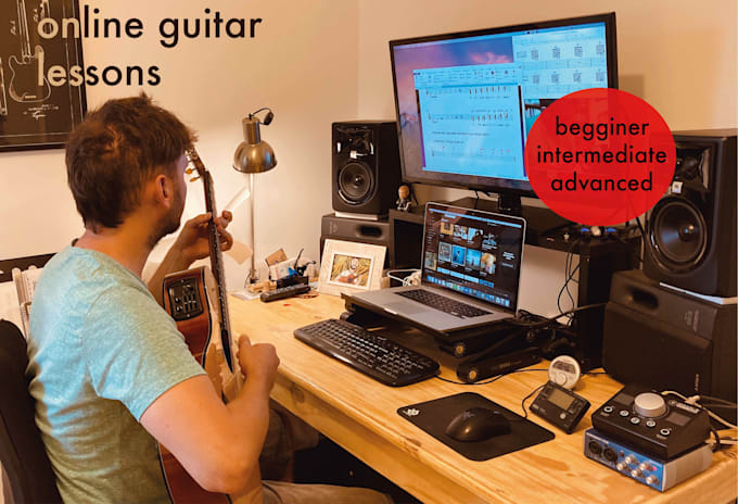 give beginner through advanced guitar lessons