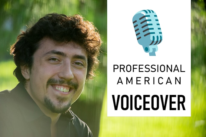 record real, american male voice over