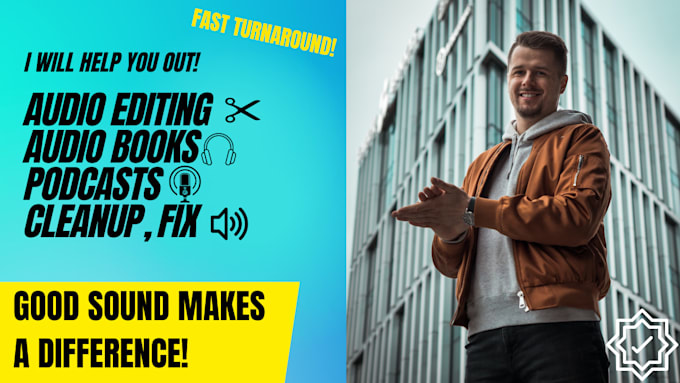 edit, clean, and professionally enhance any audio material
