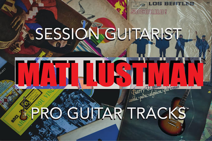 record pro HQ guitar tracks for you