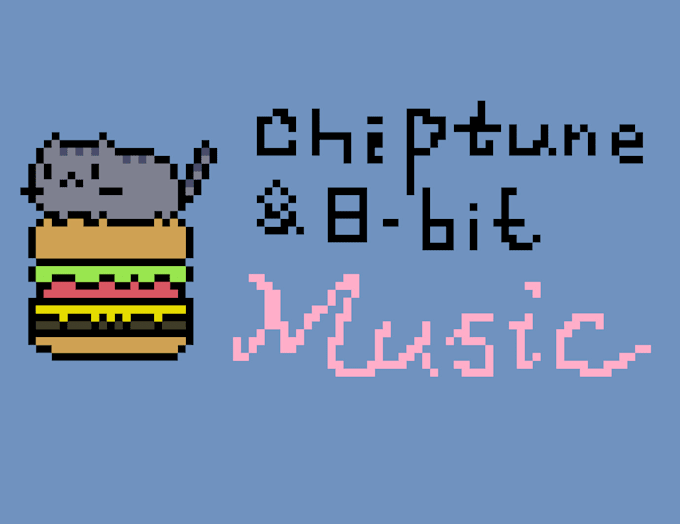 create a 8bit or keygen or chiptune music for your game or video