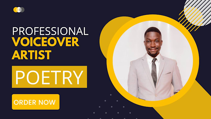deliver deep voice poetry recitations