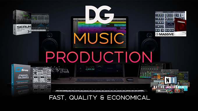 produce a custom song, backing track or beat