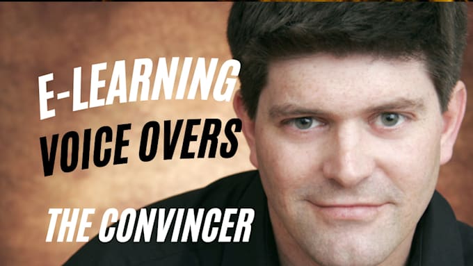 do an american male voiceover for your e learning topics
