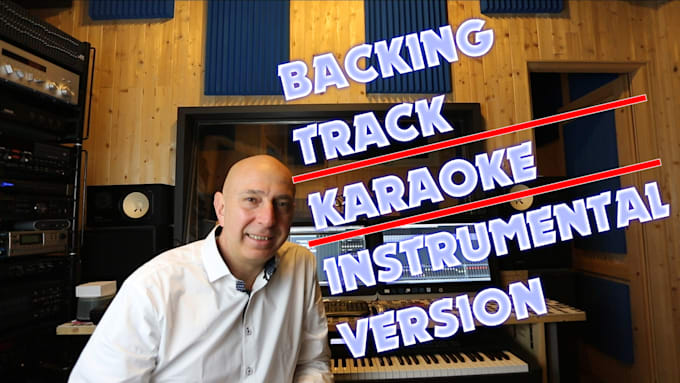 play backing tracks with full orchestra arrangements in a pro rec studio