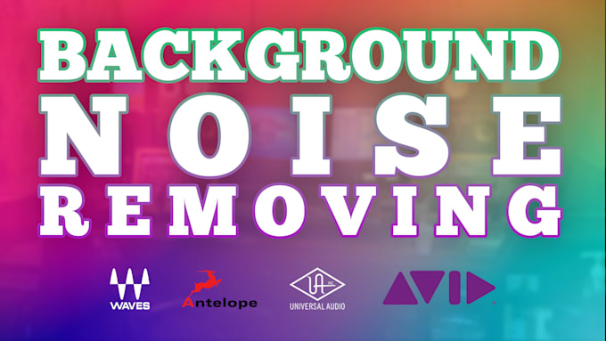 remove background noise and clean up audio