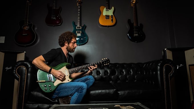 record professional rock electric guitars for your song