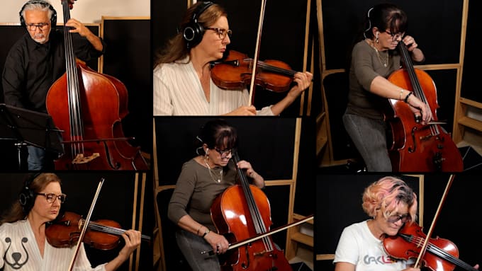 record live strings for you violin, viola, cello, contrabass