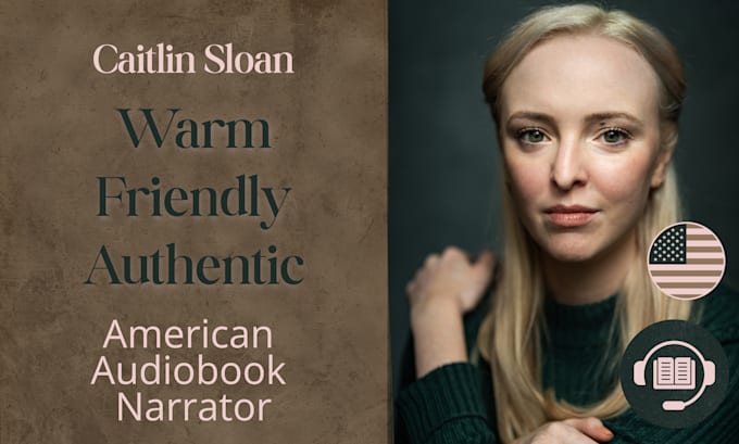 be your authentic female american audiobook narrator