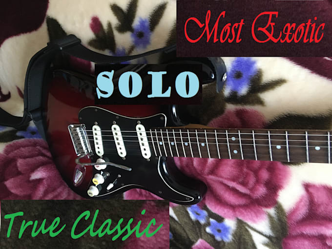 Record most exotic or a true classic electric guitar solo by Marko