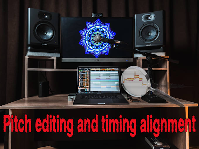 do pitch editing or vocal tuning and timing alignment