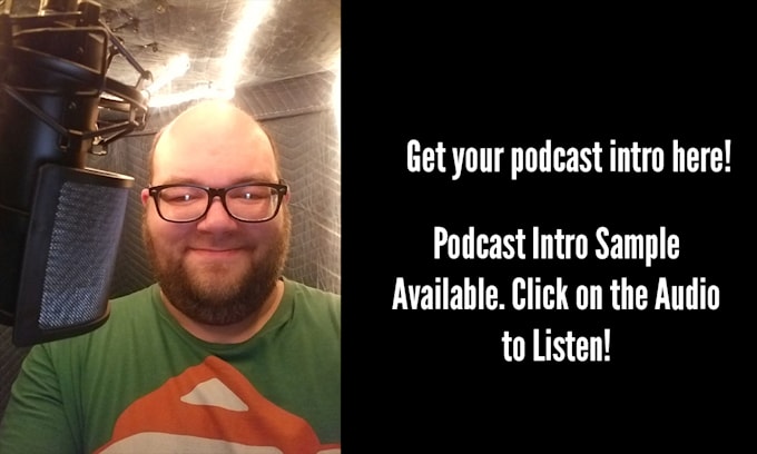record am intro for your podcast