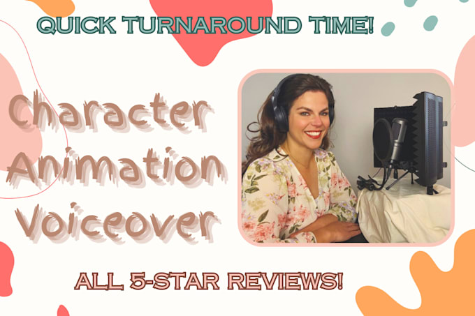 record a character voice for your animated video