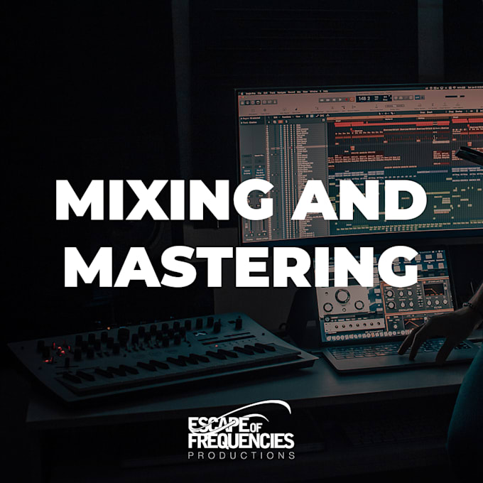 work hard on mix and master your music sound massively good