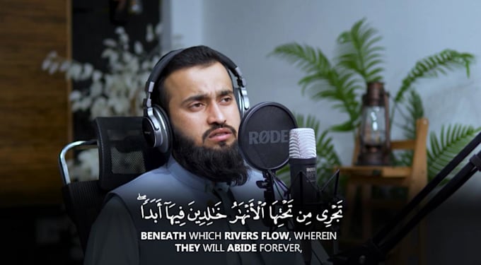 record beautiful quran recitation in different qari voices